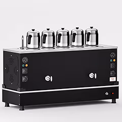 Anka Black Pro Kompakt Full Otomatik Çay Kazanı, 5 Demlikli, 50 Litre