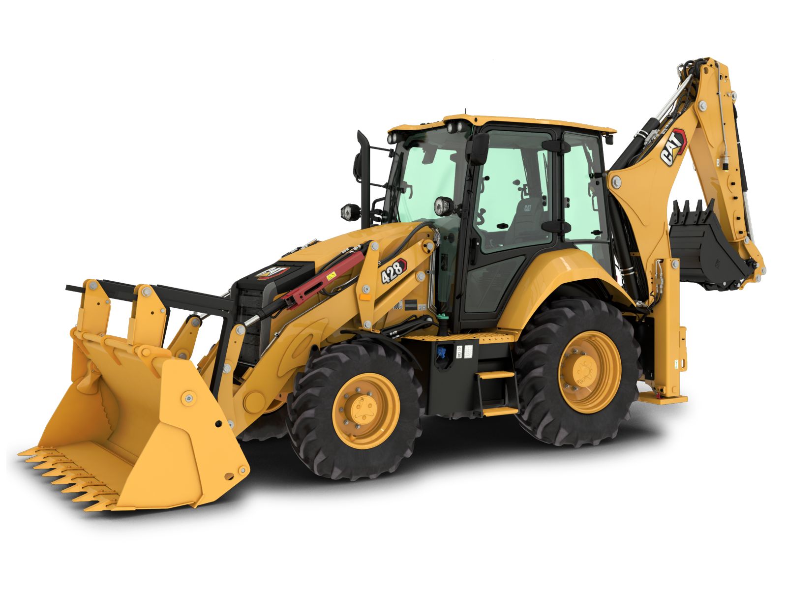 Caterpillar 428 Kazıcı Yükleyici (Beko Loder)