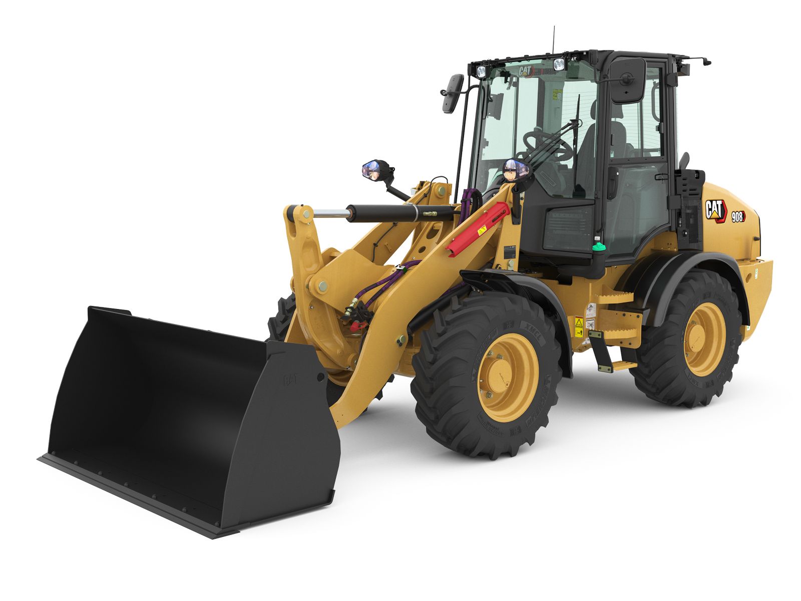 Caterpillar 908 Lastikli Yükleyici (Wheel Loader)
