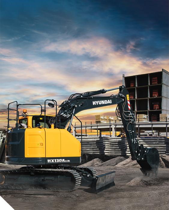 Hyundai HX130A-LCR Kompakt Ekskavatör