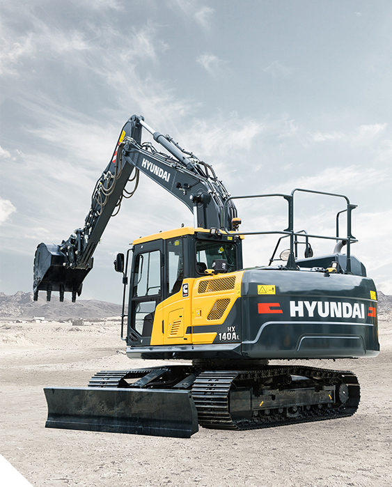 Hyundai HX140A-L Paletli Ekskavatör