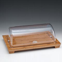 Zicco Ahşap Altlı Muhafaza Kabı, Polikarbon Rolltop Kapaklı, 48x32 cm