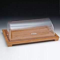 Zicco Ahşap Altlı Muhafaza Kabı, Polikarbon Rolltop Kapaklı, 59x39 cm