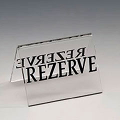 Zicco Akrilik İsimlik, 10x7,5 cm