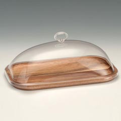 Zicco Akrilik Kapaklı Fanus, 19x33x11 cm