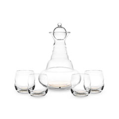 Natures Design - Alladin Su Canlandırıcı Karaf 1.3Lt + 4 Mythos Bardak - 71141