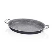 Altınbaşak Granit Elit Oval Omlet Tava, 28x20 cm