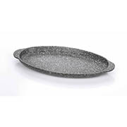 Altınbaşak Granit Kaplamalı Döküm Alabalık Tava, 35x16.5x2.5 cm