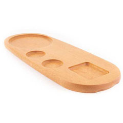 Altınbaşak Hamburger Servis Ahşabı, İroko, 45.5x17 cm