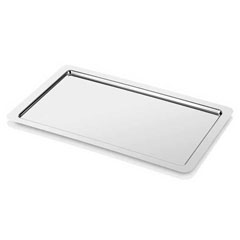 Altınbaşak Paslanmaz Dikdörtgen Servis Tepsi 53x32x1 cm