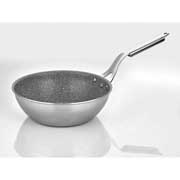 Altınbaşak Silver Star Granit Wok Tava, 26 cm