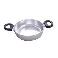 Alüminyum Menemen Tavası, Çift Saplı, 16 cm