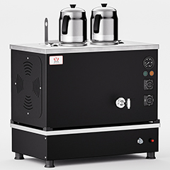 Anka Black Pro Kompakt Full Otomatik Çay Kazanı, 2 Demlikli, 20 Litre