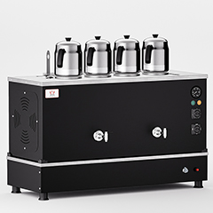Anka Black Pro Kompakt Full Otomatik Çay Kazanı, 4 Demlikli, 40 Litre