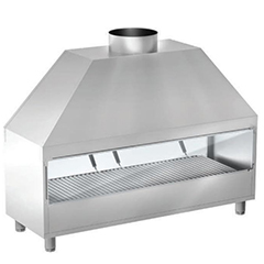 Anka Paslanmaz Ocakbaşı, 120x60x120 cm, Inox