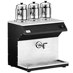 Anka Pro Chef Çay Makinesi, 3 Demlikli, 25 Litre, Siyah