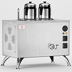 Anka Pro Compact Çay Kazanı, Elektrikli, 2 Demlikli, 20 Litre, Inox