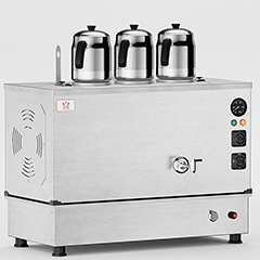 Anka Pro Kompak Full Otomatik Çay Kazanı, 3 Demlikli, 30 Litre, Inox