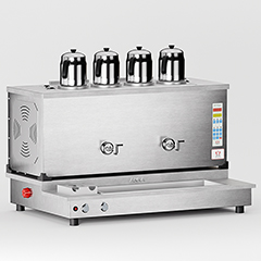 Anka Pro Plus Smart Çay Kazanı, Hibrit, 4 Demlikli, 40 Litre, Inox