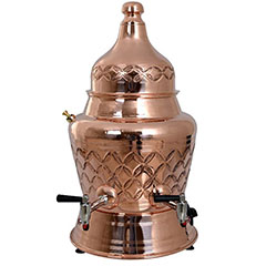 Anka SLP250 Salep Makinesi, Karıştırıcılı, 25 Litre, Bakır