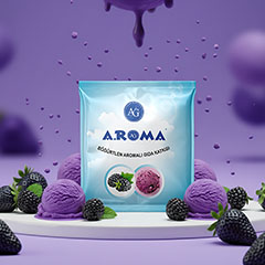 A.ROMA Aromalı Dondurma Katkısı, Böğürtlen, 300 Gr