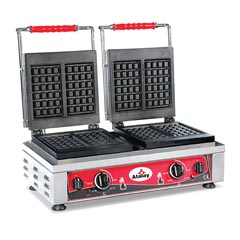 Atalay Çifli Kare Waffle Makinası Elektrikli, AWM-2402