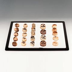 Zicco Aynalı Teşhir Standı, Köşeli, 50x67 cm