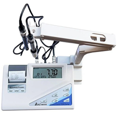 AZ 86555 Yazıcılı Masaüstü pH, İletkenlik, TDS, Tuzluluk, Sıcaklık Ölçer