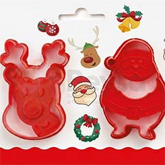 Beysa 0081 Yılbaşı Kurabiye Kalıbı, 3lü