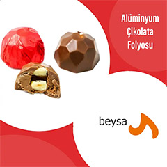 Beysa Alüminyum Çikolata Folyosu, Düz, Mor