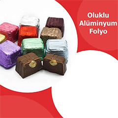 Beysa Alüminyum Çikolata Folyosu, Oluklu, Lila, 1 kg