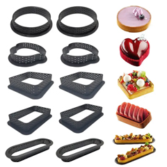 Beysa Delikli Kalp Tart Kalıbı, Exoglass