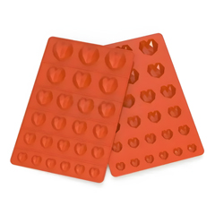 Beysa Origami Kalp Silikon Kek Kalıbı