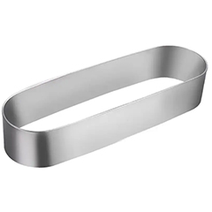 Beysa Oval Dikdörtgen Pasta Çemberi, 12x4 cm