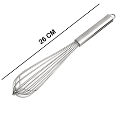 Beysa Paslanmaz Çelik Çırpma Teli Askılı, 26 Cm