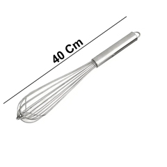 Beysa Paslanmaz Çelik Çırpma Teli Askılı, 40 Cm