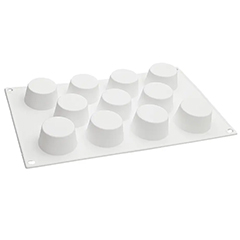 Beysa Silikon Mini Muffin Kek Kalıbı, 11li, 30x17,5 cm