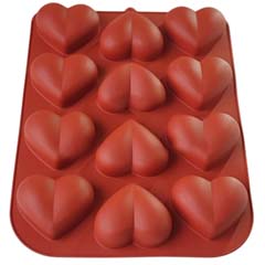 Beysa Surenapart Lsm05 Kalp Silikon Kalıp, 40x30 cm