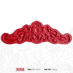 Beysa Surenapart M3058 Silikon Şeker Hamuru Kalıbı, 39x14 cm
