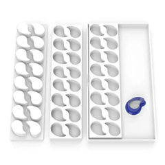 Beysa Surenapart Mgn03 Plastik Petifür Kalıbı, 40x21 cm