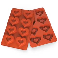 Beysa Surenapart Sav22 Kalp Silikon Kalıp, 30x20 cm