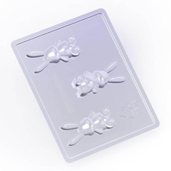 Beysa Surenapart Tavşan Çikolata Kalıbı, 3lü, Pvc