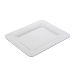 Biradlı 1/2 Küvet Açık Büfe Sunum Tepsisi, 32.5x26.5x2.5 cm