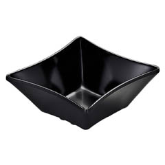 Biradlı Açık Büfe Minimalist, Sosluk, Çerezlik, 8x8x3,5 cm, Siyah