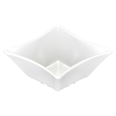 Biradlı Açık Büfe Minimalist, Sosluk, Çerezlik, 8x8x3,5 cm, Beyaz