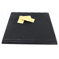 Biradlı Açık Büfe Tarako Sunum, Kare, 37x37x2,8 cm