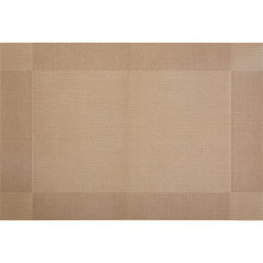 Biradlı Amerikan Servis, Pvc, Desenli, 30x45 cm, Kahverengi, BRD 2066