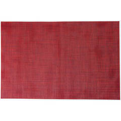 Biradlı Amerikan Servis, Pvc, Desenli, 30x45 cm, Kırmızı
