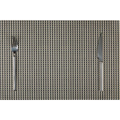Biradlı BRD-1836 Amerikan Servis, Pvc, Desenli, 30x45 cm, Gri