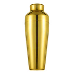 Biradlı BRD-601 Fransız Model Shaker, 600 Cl, Altın